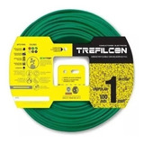 Cable Unipolar 1mm Trefilcon Verde Amarillo X 10mts