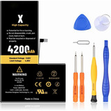 Bateria Pila Para iPhone X/10 4200mah A1865 A1901 Con Kit