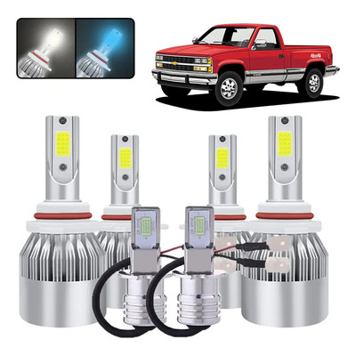 Kit De Focos Led Para Chevy C1500 C2500 C3500 1990-1998