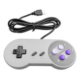 Controle Super Nintendo Snes Joystick Usb Jogos Emulador Pc