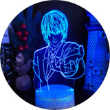 Lampara Led Acrilico Death Note Yagami Anime Manga Colección