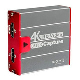 Grabador Video Mirabox Hsv3202 Consolas Hdmi 4k -rojo