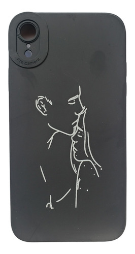 Carcasa Negra Compatible Con iPhone XR, Accesorio Celular