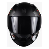 Casco Motociclista  Kov Furia Tagger Rojo Mate Abatible 