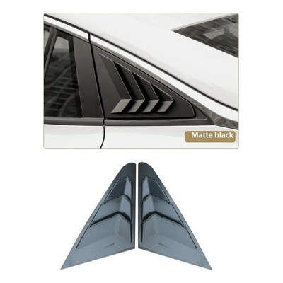 Persianas Laterales Traseras, Para Coche Mg 5 Mg5 2021, Negr