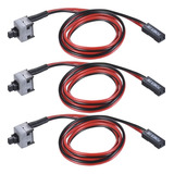 Kit De 3 Cables Botón De Encendido De Computadora Power Sw 