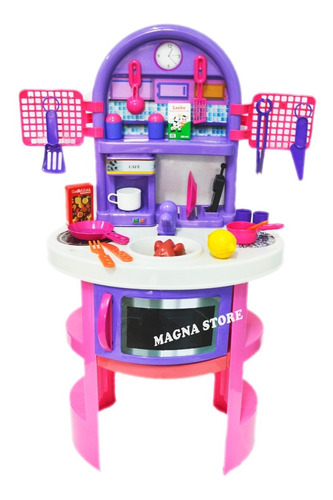 Cocina Cocinita Infantil Juego Nenas Accesorios New Plast