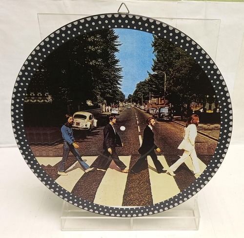 Disco De Vinil Para Decoração - The Beatles Abbey Road - F.p