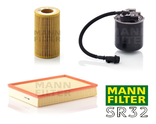 Kit Filtros Mercedes Benz Sprinter 316 416 516 Mann Foto 7