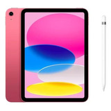 iPad (10ªth )10.9 Wi-fi 64gb Cor Rosa + Pencil 1 C/adaptador
