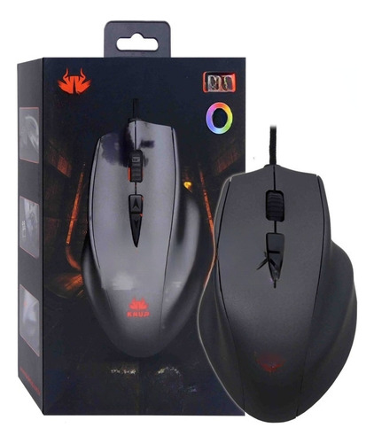 Mouse Gamer Led Sensor Instant 704f Macro 8 Botões 7200dpi