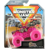 Monster Jam Truck Pink Dia De Muertos Calavera