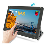 Monitor 7puLG Hdmi Raspberry Pi Con Altavoces, Táctil Ips