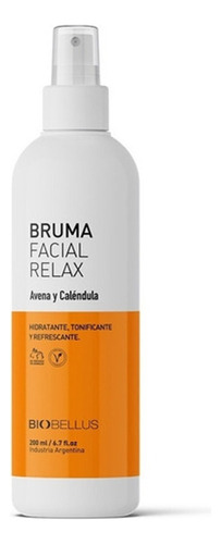 Bruma Facial Relax Avena Y Caléndula Biobellus 200ml