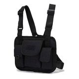 Chest Bag Pochete De Peito Lançamento Mochila Frontal Velcro