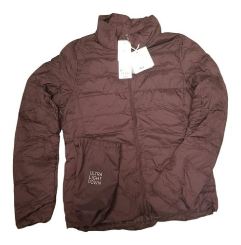 Campera Uniqlo Ultra Light Down Jacket Original 100% Wine