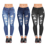Jeans Dama Pantalones Mujer Colombiano Pompa Jeans