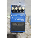 Pedalera Boss Compression Sustancias Cs-3 Guitar 