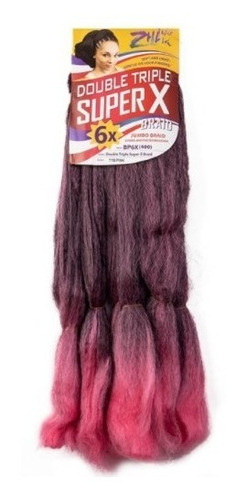 Cabelo Super X Jumbo Jumbão Tranças Box Pacotão 400g