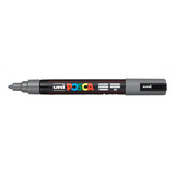 Caneta Marcador Uni Ball Posca Pc-5m (cores) Cor Cinza-escuro