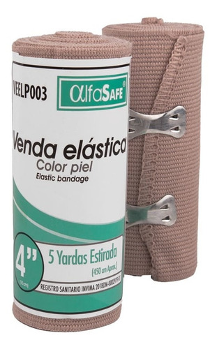 Venda Elastica Alfa Safe 4x5