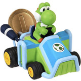 Figura Carro Friccion Yoshi Mario Bros Mario Kart Luigi Coin