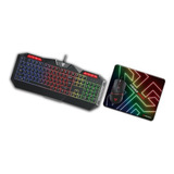 Combo Gamer Teclado, Mouse Y Mousepad Fantech P31