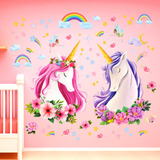 Decowall Sg-2105 Pegatinas De Pared De Unicornio Grandes, Ca