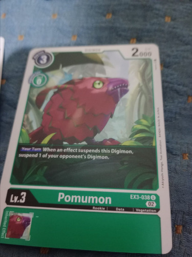 Pomumon - Draconic Roar (ex03) Carta Tcg Digimon