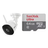 Câmera De Video Wi-fi Full Hd Im5 Sc + Cartão Sandisk 64gb