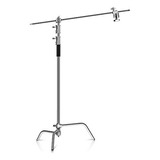 Tripé Girafa C-stand Aço Inoxidável Para Iluminador, Softbox