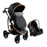 Coche Moises Con Porta Bebé 4 En 1 Spring Gold Bebesit