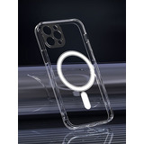 Capa Magsafe Para iPhone 11, 12, 13, 14 Pro 7, Cor Transparente, iPhone 14 Plus