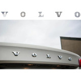 Emblema Volvo Letras Insignia Cromada Logotipo 