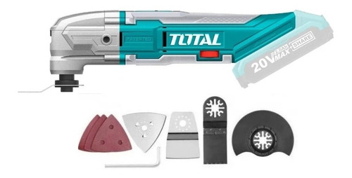 Sierra Multicorte Oscilante Inalambrica 20v Total Profesiona