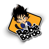 Sticker Letrero Adhesivo Auto Bebé Bordo Vegueta Dragon Ball