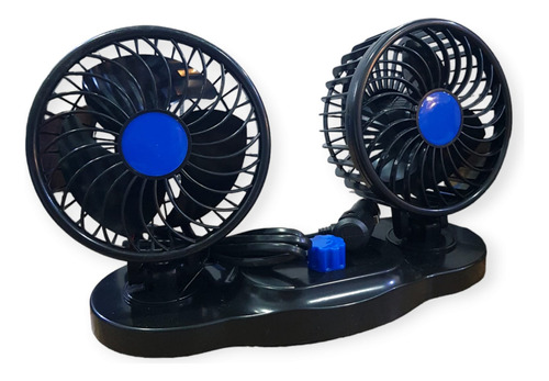 Ventilador Para Auto Camioneta 360ºgrande 12v Giratorio 13cm