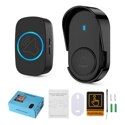Timbre Inalámbrico Tensky 320m IP55 38 Melodías Volumen Ajustable LED | MercadoLibre