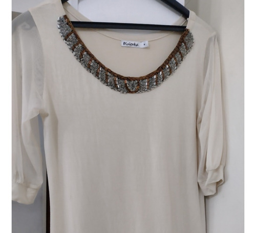 Blusa Fiesta  Malenka- Alta Costura Curtis-  M- Excelente!!