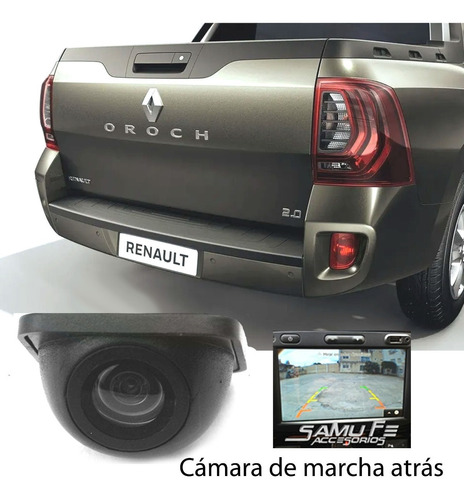 Cámara Marcha Atrás Renault Oroch + Actualización Gratis!