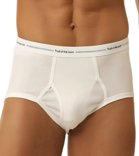 Fruit Of The Loom Trusa Blanca 4 Piezas Cab Mod 7601 Briefs