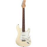 Guitarra Elétrica Tagima Stratocaster T635 Olympic White Orientação Da Mão Destro