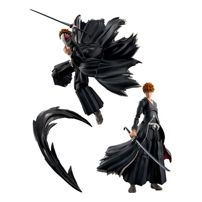 Boneco Bleach Ichigo Bandai Kurosaki Action Figure Shf Renji