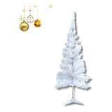 Árvore Natal Pinheirinho Pequena 60cm Branca - Simples