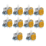 10 Piezas Para Joysticks Switch Pro, Palancas De Mando Ajust