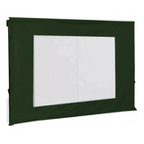 Pared Lateral Para Gazebo Kushiro Con Ventana 3 X 1.96 Mts