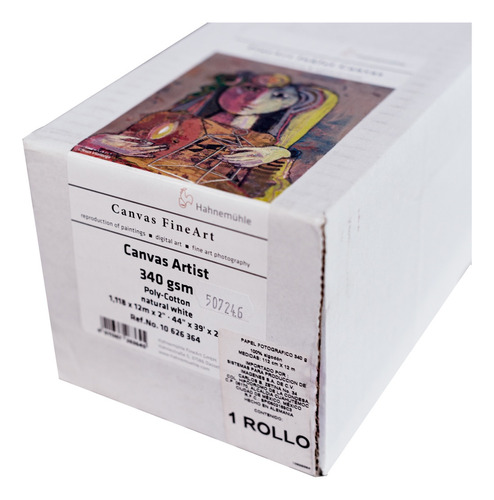 Hahnemüle Papel Foto De Algodón Canvas Cezanne 430g 44  X12m