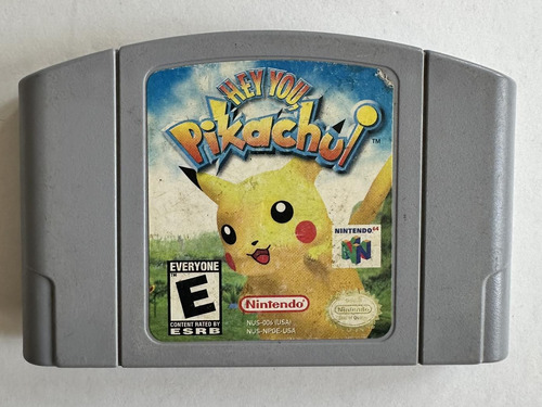 Hey You Pikachu! N64 Original 