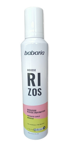 Espuma Moldeadora Babaria Rizos - mL a $128