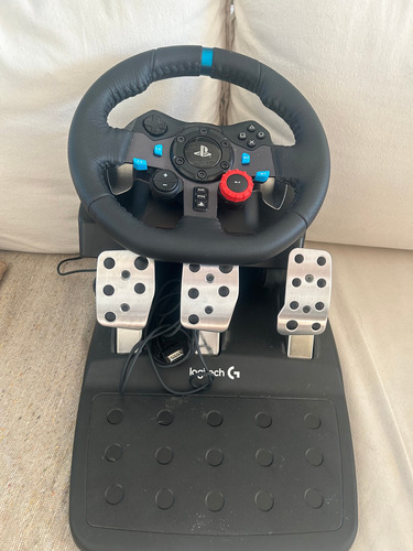 Volante Logitech G29 + Pedalera + Soporte Plegable